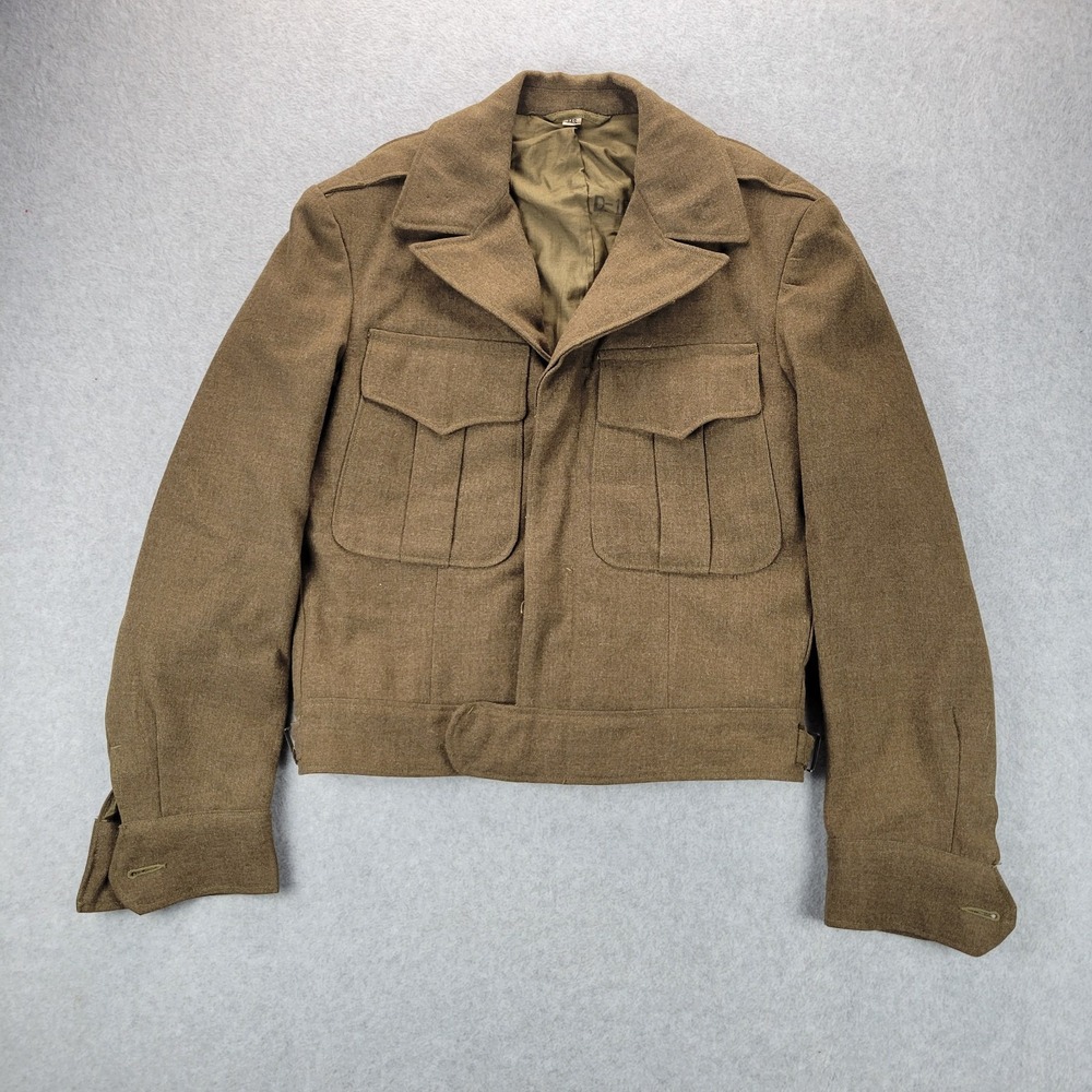 Post WW2 Era Field Jacket Wool Philadelphia Uniform Co 1949 Size 34S